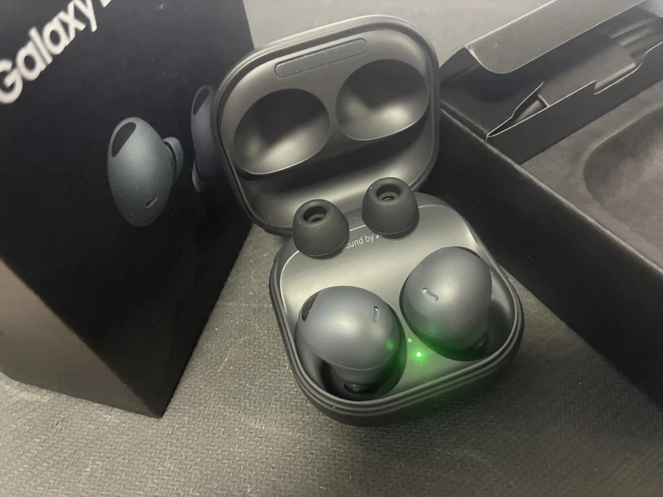 NEW Original Samsung Galaxy Buds2 Pro Wireless Earbuds SM-R510 – Graphite – Bran - Image 3 of 4