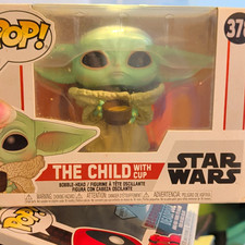 Funko Pop! Star Wars The Child with Cup #378 Vinyl Bobble-Head Sci-Fi