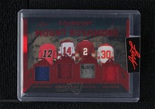 2023 Leaf Ultimate Red Spectrum /5 Jarome Iginla Theoren Fleury Al MacInnis 0c3