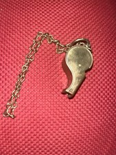 Brass WWII Golden Regulation U.S ARMY whistle in perfect condition Made In USA