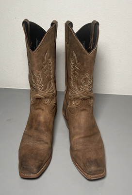 #ad Women#x27;s Abilene Distress Leather Western Cowboy Boots 9.5 M $59.99