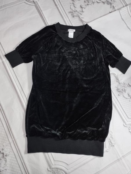 Women Sonia Rykiel Dress Black Velvet 38 / M / 46
