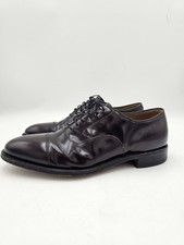 Johnston and Murphy mens Brown Leather Oxford Dress Shoes Size 9 D/B