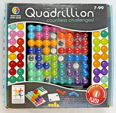 SmartGames Quadrillion Lernspiel Logikspiel Denkspiel Spiel komplett Smart Games