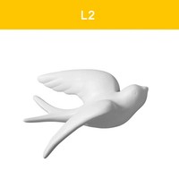 Keramik Tierfigur Vogel Skulptur Miniatur Dekoration Modern