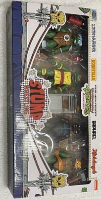 NECA STUMP WRESTLING TEENAGE MUTANT NINJA TURTLES TMNT ACTION FIGURE 4 PACK NIB