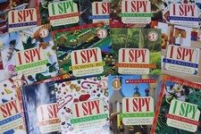 Lot of 5 I Spy Books Beginning Reader Level 1 by Jean Marzollo Walter Wick Mix