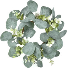 Artificial Eucalyptus Leaves Wreaths - Eucalyptus Leaves Greenery Garland Farmho