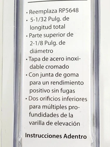 Lot of 6 Jones Stephens C25465 Pop-Up Drain Stoppers Fits Delta 5-1/32" OL - Picture 11 of 12