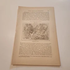 The Pass Of Taus Domazlice Czech Republic c. 1883 Engraving (282)