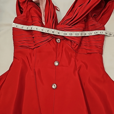 Tadashi vintage Ruffle top dress size 12 | eBay 