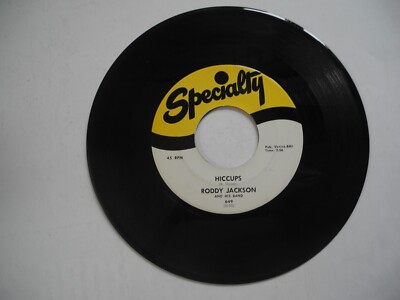 RODDY JACKSON Hiccups / Moose On The Loose 45 7'' single US re VG+