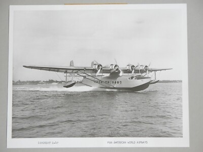 希少！廃盤★リヤドロ★コロンブスの航海 Vtg SIKORSKY S-42 FLYING BOAT Pan American World Airways + China
