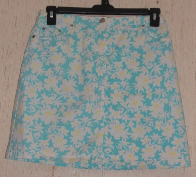 Jupe- Short Hearts Of Palm Taille 6P, Imprimé Palmier Jaune/blanc, Femme, Sport, Golf