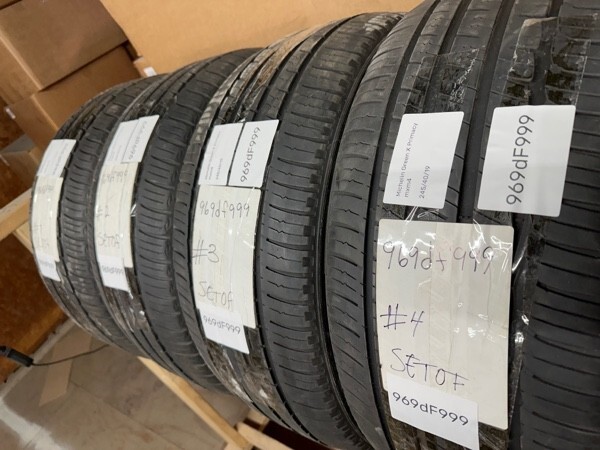 Set of 4 Tires Michelin Green X Primacy mxm4 Size 245/40/19 | eBay