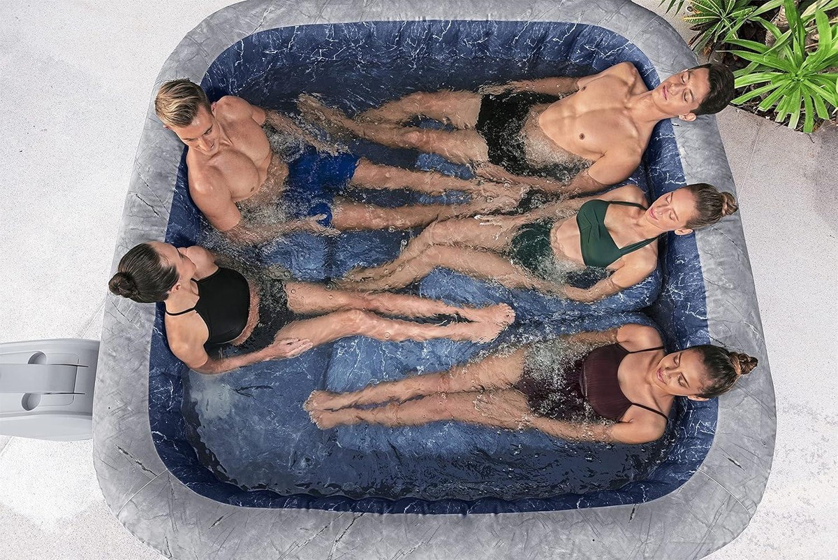 BESTWAY SaluSpa San Francisco HydroJet Pro Hot Tub with App
