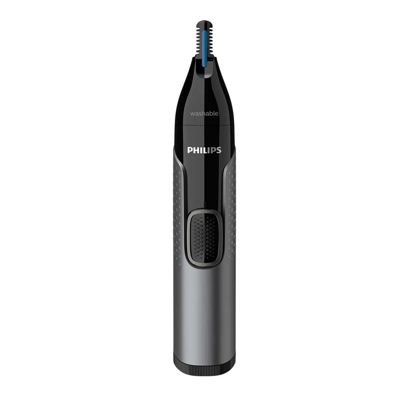 Philips Nose Trimmer Rasoio Rifinitore per Peli Naso Orecchie Sopracciglia NUOVO, fotografia 3 di 9
