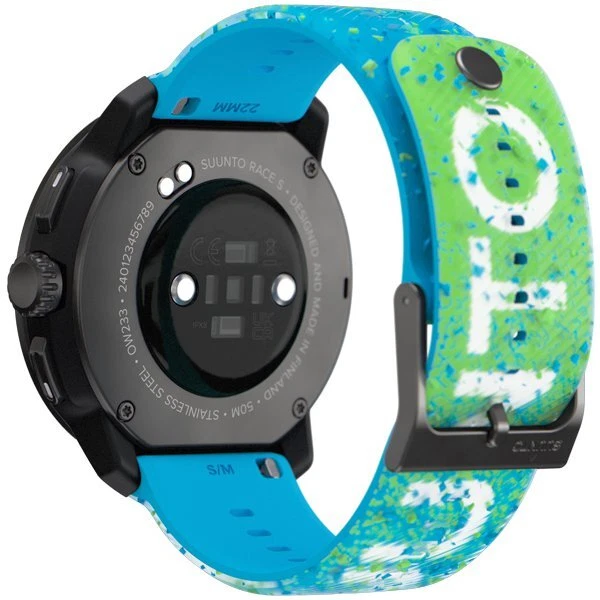 Suunto RACE S POWER BLUE 45mm Silicone Band GPS Smartwatch SS051095000 - Image 3 of 4