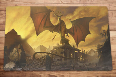 Nicol Bolas - Board Game MTG Playmat Size 23.6X13.8 in Games Nicol Bolas - Board Game MTG Playmat Size 23.6X13.8 in Games