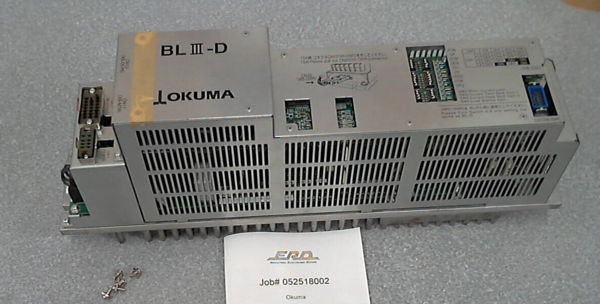 OKUMA BLⅢ-D U0213-0006-001-11 U1.5 BL3D 105A サーボアンプ