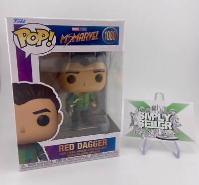    Funko POP! Ms. Marvel Red Dagger #1080 Sammelfiguren in OVP   