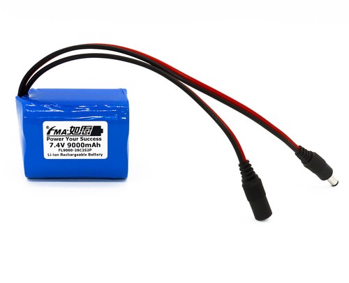 Batería de iones de litio de 3,7 V 7,4 V 11,1 V 14,8 V 4,5-13,5 Ah para dispositivo de prueba Luz LED para bicicleta - Imagen 13 de 37