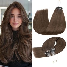 U Tip Hair Extensions Human Hair Keratin 14 Inch 50g 50 Strands 2Y Dark Brown