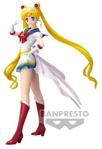 SAILOR MOON ETERNAL THE MOVIE- SUPER SAILOR MOON 2 GLITTER E GLAMOURS BANPRESTO - Immagine 2 di 2