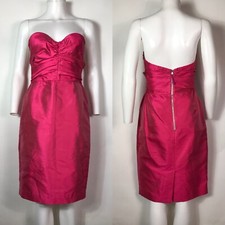 Vtg Dolce & Gabbana D&G Strapless Pink Corset Dress Xs