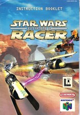 Star Wars Episode 1 Racer Nintendo 64 N64 Instruction Manual Booklet