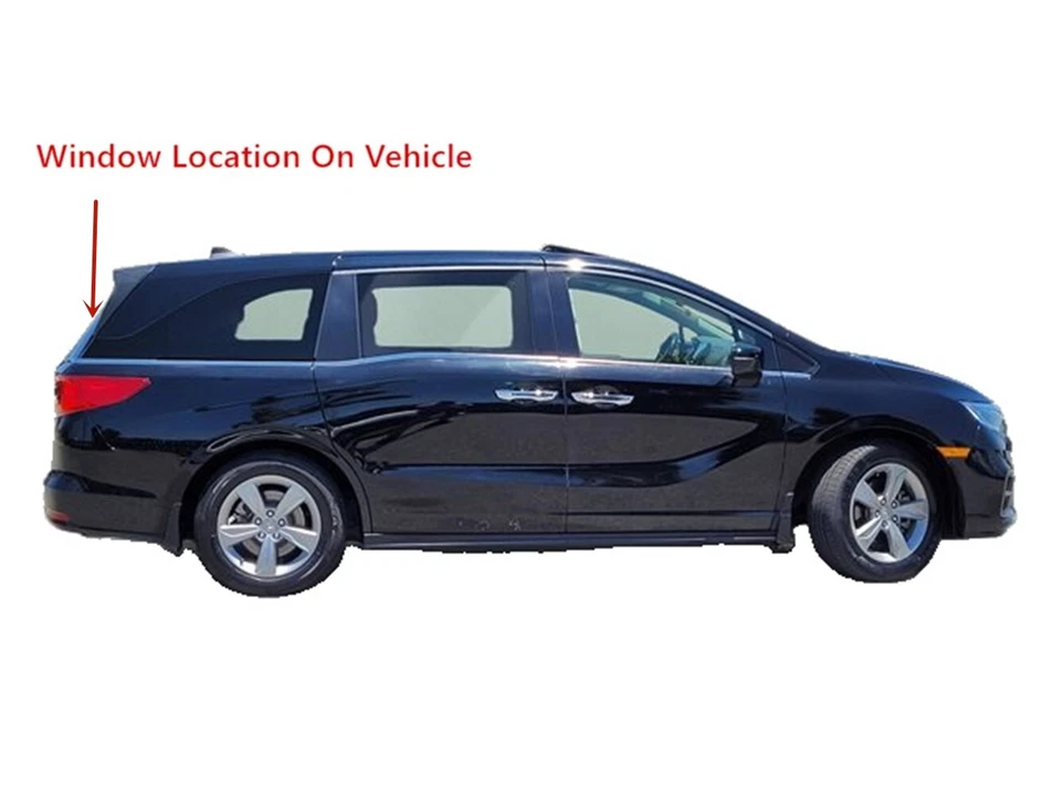 Fits 2018-2025 Honda Odyssey Back Window Glass Rear Heated - Image 4 of 4