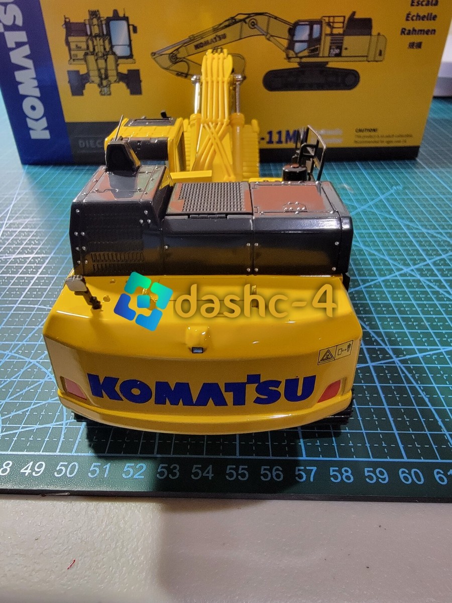 RARE! Komatsu PC520LC-11MO Hydraulic Excavator 1:43 DieCast New in
