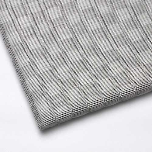 Tatami Mat Tokyo Series Tokyo Sky Glay(Checkered Pattern)32.3 x 32.3 x 0.6 inch - Picture 1 of 14