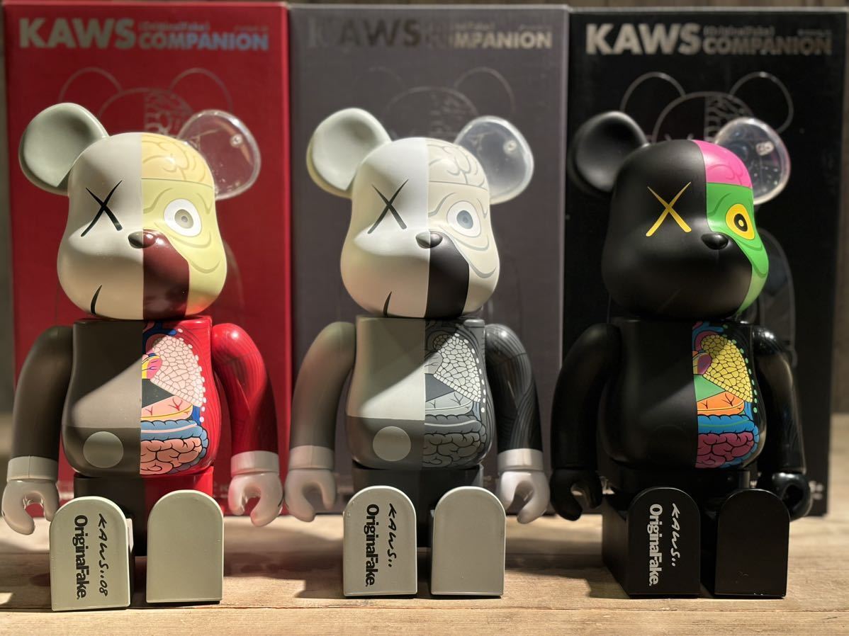 MEDICOM TOY - medicom toy kaws 3体セット MEDICOM TOY - KAWS TAKE Companion Figures 3体セット Kaws