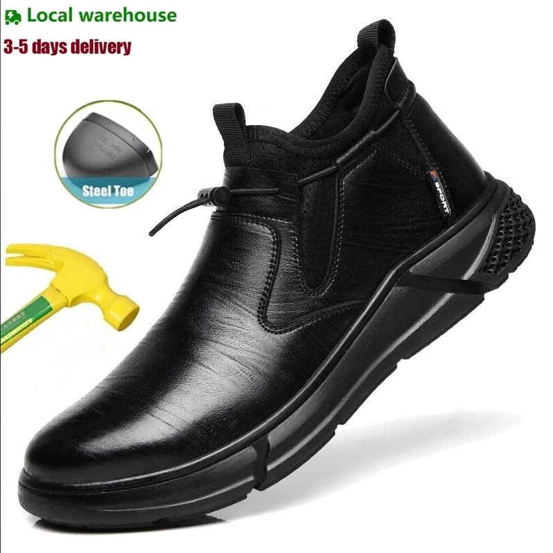 Footwear Mens Waterproof Work Boots Steel Toe Safety Shoes Indestructible Boots
Opens in a new windo