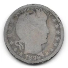 1896 Barber Quarter