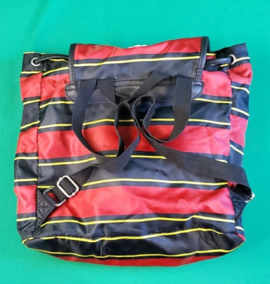 Harry Potter Backpack Hogwarts School Bag Crest Striped  display picture 3