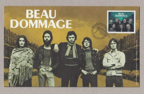 BEAU DOMMAGE = music Recording Artists = Official FDC Canada 2013