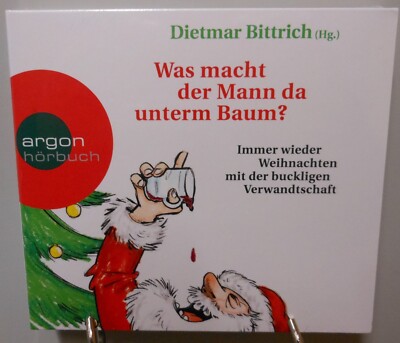 Hörbuch Weihnachten auf 2 CD Was macht der Mann da unterm Baum Geschichten #T661