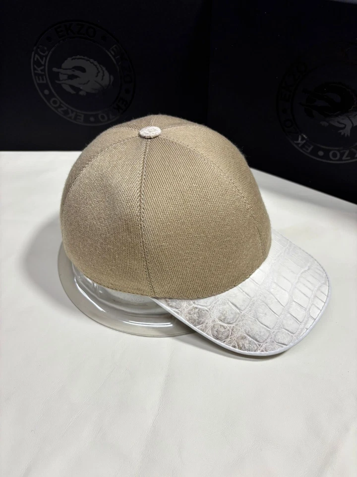 Бейсбольная кепка шляпа EKZO крокодила Chashvimir. Реальная цена 850 $.L58 59 см - Изображение 3 из 4