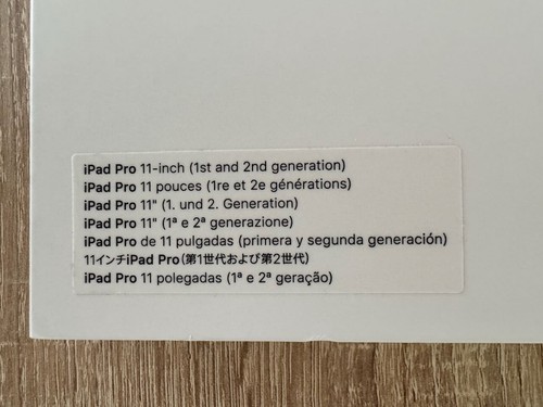 iPad Pro 11" Smart Folio für 1. und 2. Generation Farbe Denim - Bild 5 von 6