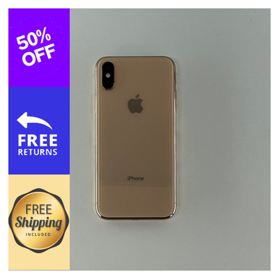 Apple iPhone XS 64GB 256GB Gold/Silver Unlocked Verizon At&t iOS WiFi