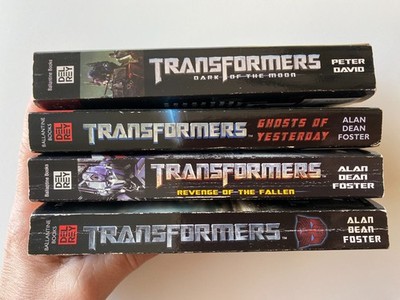 TRANSFORMERS DEL REY LOT 4~Revenge Fallen~Dark Moon~Ghosts Yesterday~FOSTER~DAVD