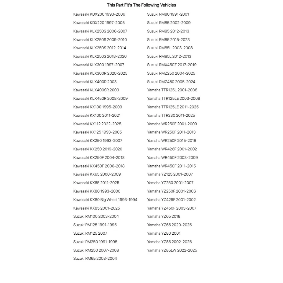 Tapa depósito freno delantero anodizado Tusk roja para Yamaha YZ250F 2001-2006 Foto 4 de 4