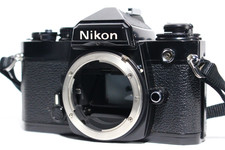 Full Works New Light seals  Near Mint 5/Strap  Nikon FE Black SLR Film Camera Body