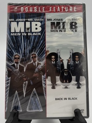 NEW! Men in Black / Men in Black II (DVD) Sealed Tommy Lee Jones Will Smith