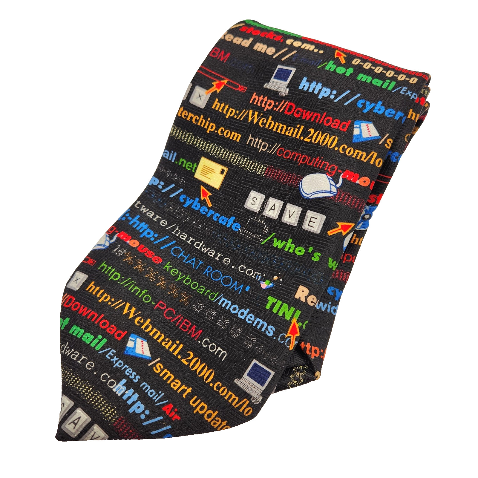 Addiction Tie Computer Geek IT Coder Programmer J… - image 1