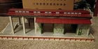 Vintage MARX FREIGHT TERMINAL Tin Toy Lithograph 1950's O Scale -29x12x10