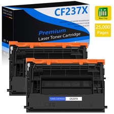 2PK Compatible Toner Cartridge for HP 37X CF237X M608 M608n M631 M632 M633 M609