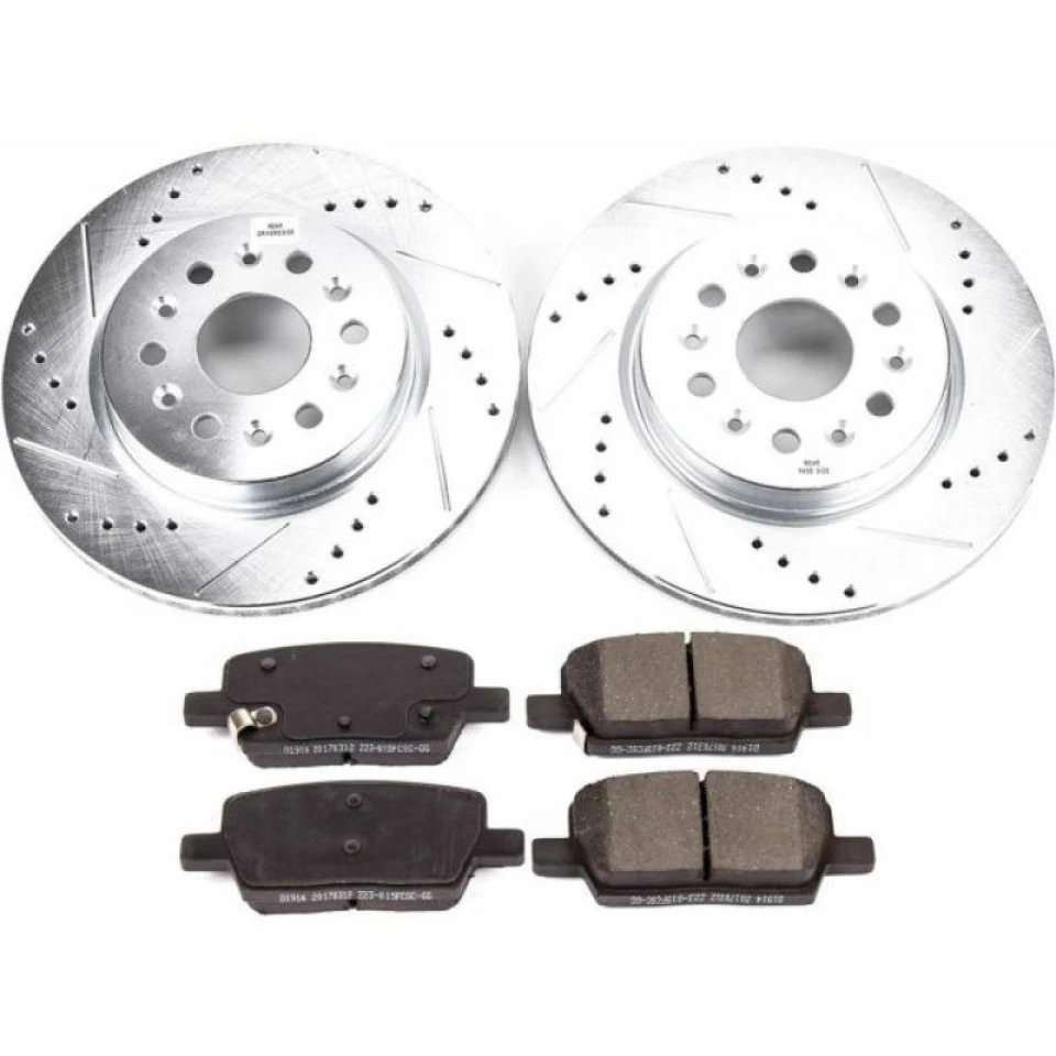 Power Stop Brake Kit For Buick Enclave 2018-2020 | Rear | Z23 Evolution Sport - Imagem 2 de 4